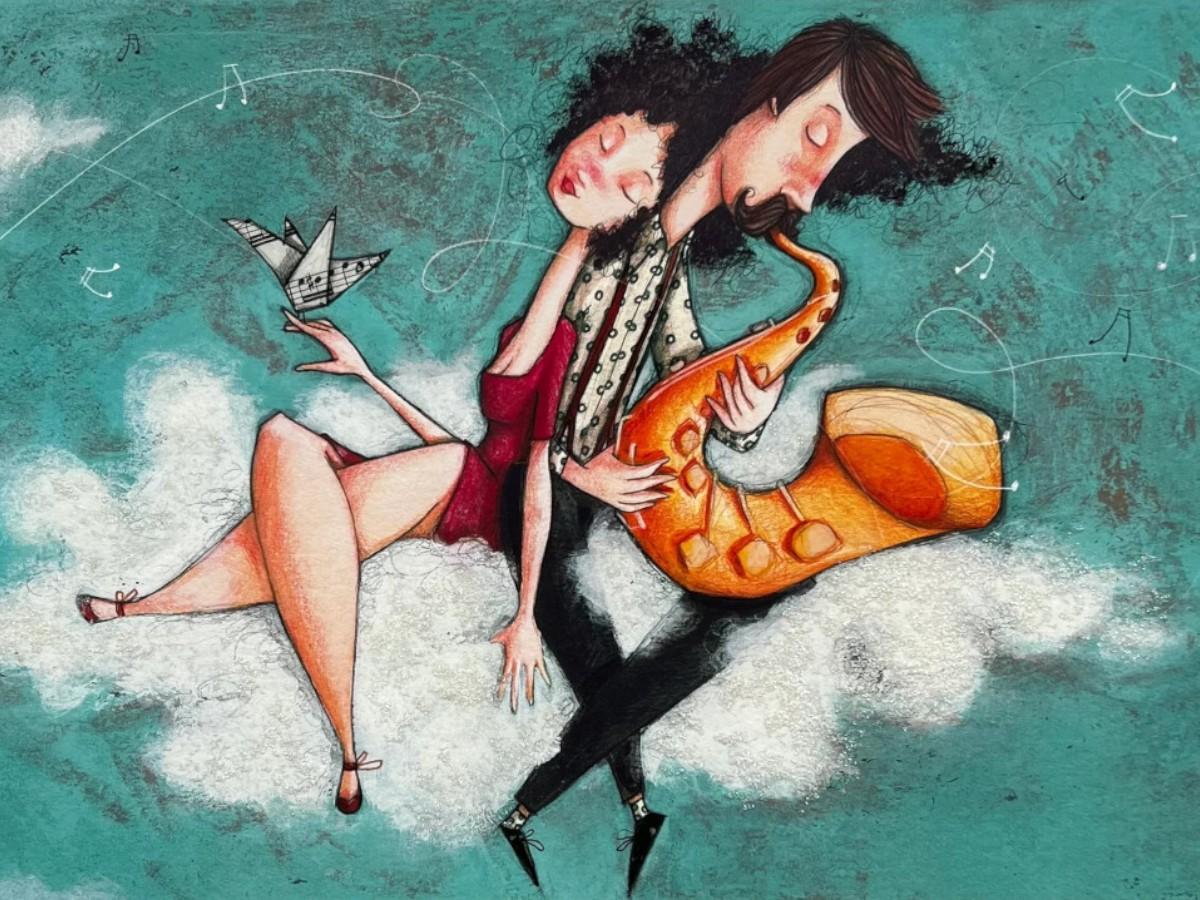 come scegliere un quadro colorato per il tuo salotto