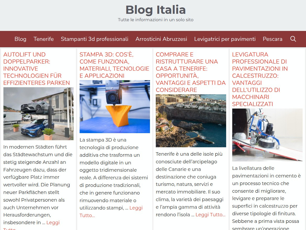 Blog Italia il punto di riferimento per conoscere le aziende abruzzesi
